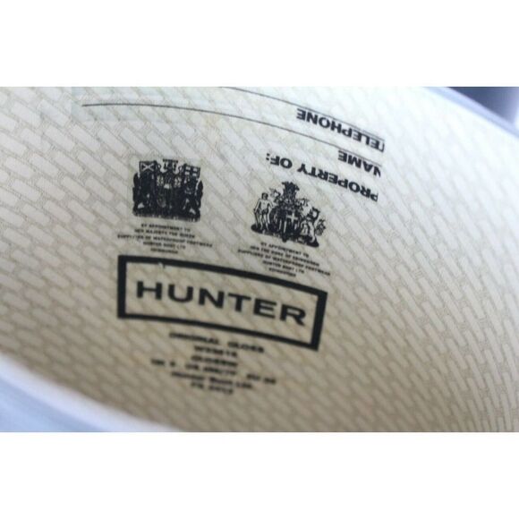 ladies HUNTER RUBBER BOOTS size 6M - Picture 11 of 12